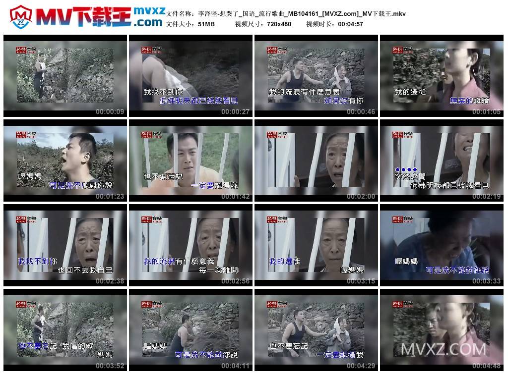 李泽坚-想哭了_国语_流行歌曲_MB104161